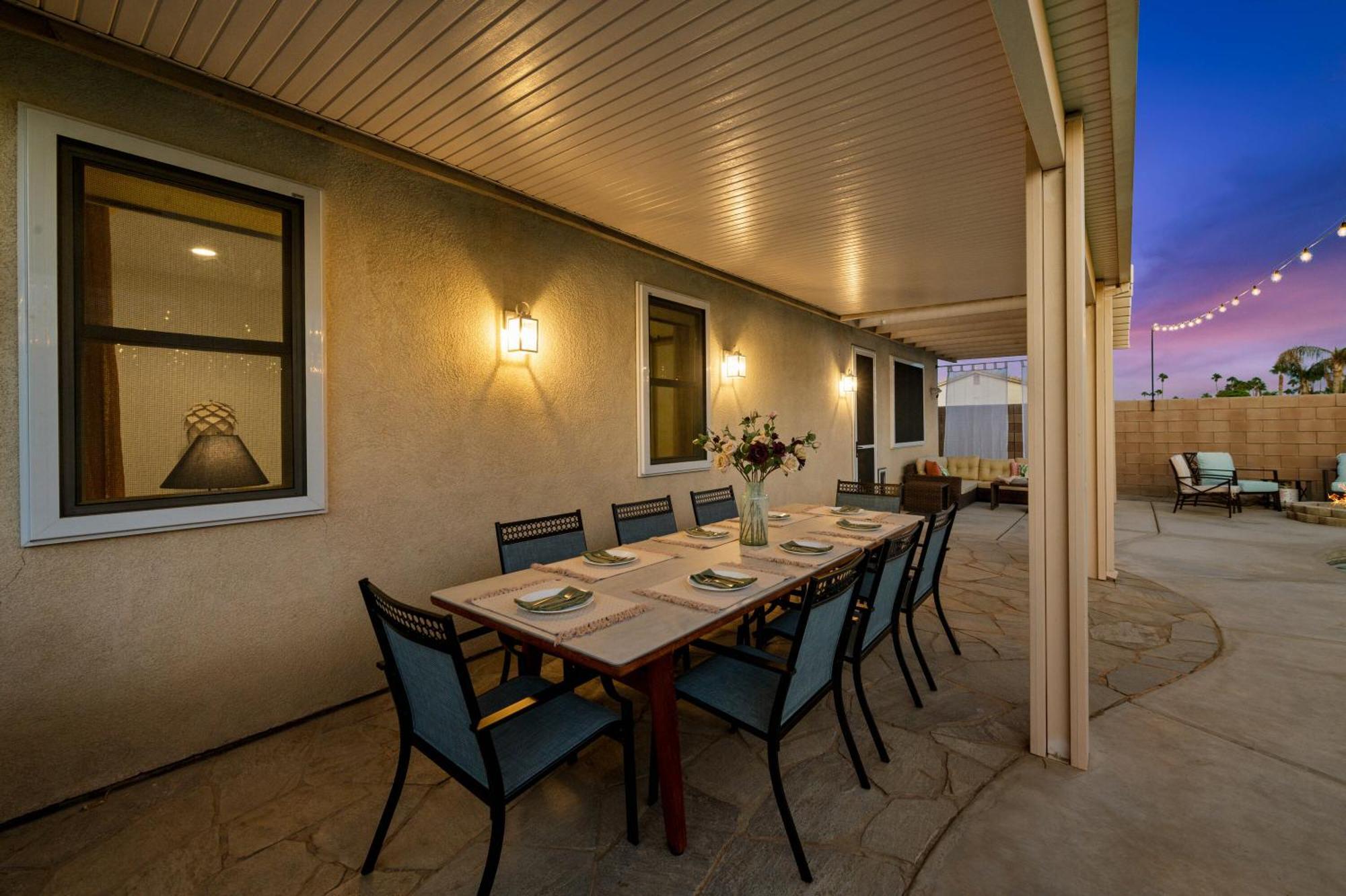 Casa Desert Muse With Heated Pool Spa Firepit Mini Golf And Games إنديو المظهر الخارجي الصورة