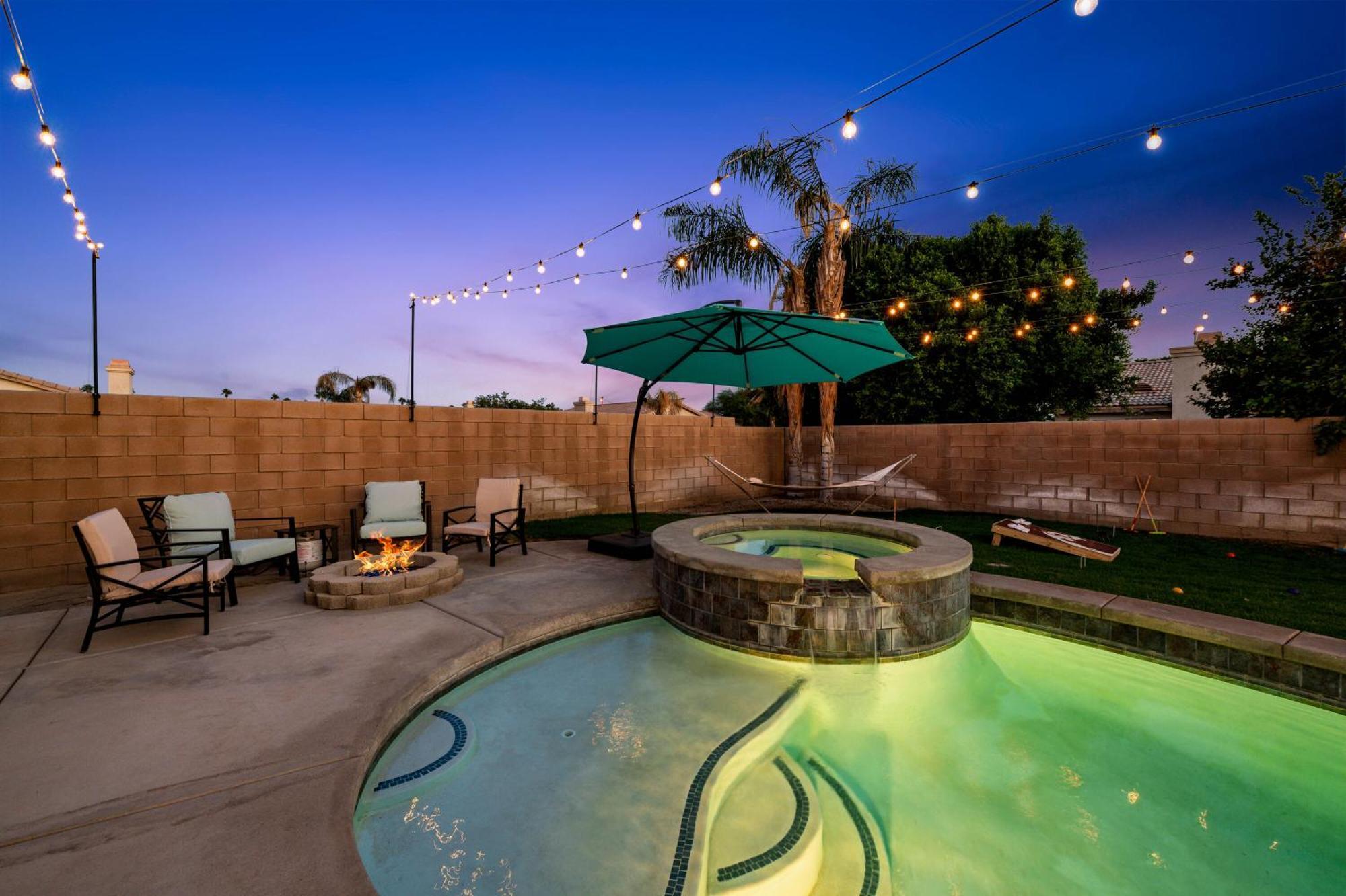 Casa Desert Muse With Heated Pool Spa Firepit Mini Golf And Games إنديو المظهر الخارجي الصورة